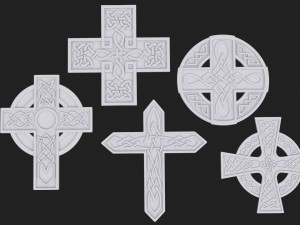 celtic cross 3D Модель