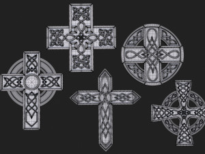 celtic cross 3D Модель