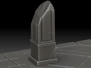 stylized ruin 3D Модель