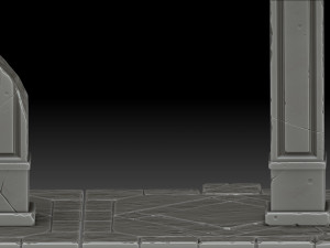 stylized ruin 3D Модель