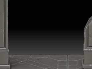 stylized ruin 3D Модель