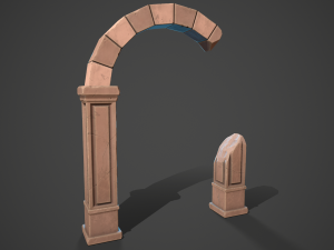 stylizedruin 3Dモデル