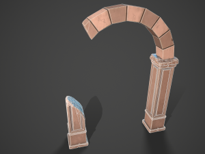 stylizedruin 3D 모델