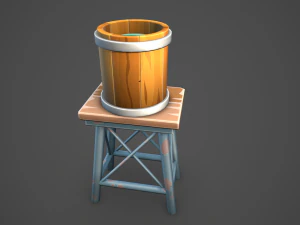 Water tower 3D Model