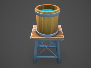 Water tower Modèle 3D