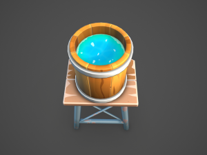 Water tower Modèle 3D