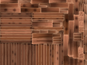 Stylized fence 3D Model