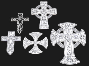 Celtic cross 3D 모델