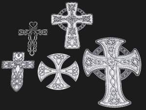 Celtic cross 3D 모델