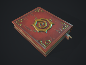 Stylized book 3D Model