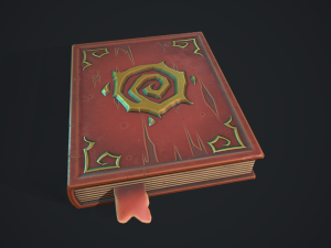 Stylized book 3D Model