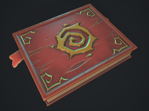 Stylized book 3D Model