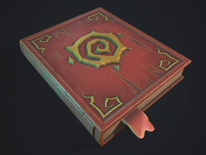 Stylized book 3D Model