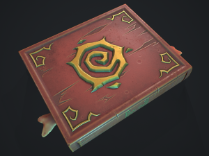 Stylized book 3D Model