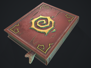 Stylized book 3D Model