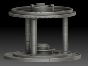 Stylized altar 3D Модель