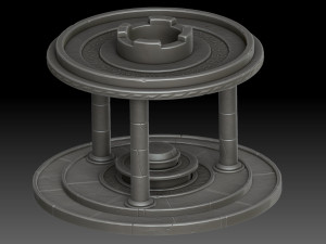 Stylized altar 3D Модель