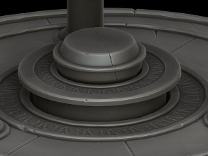 Stylized altar 3D Модель