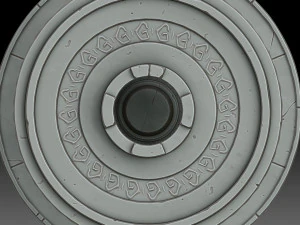 Autel stylis&eacute; Modèle 3D