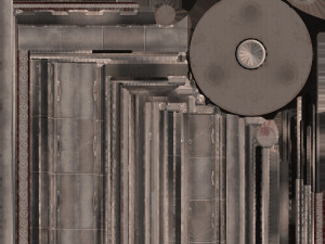 Stylized altar Model 3D