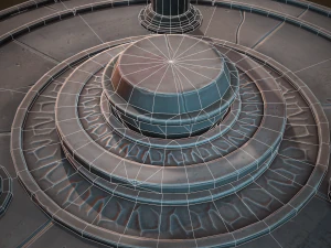 Stylized altar 3D Model