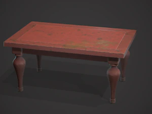 Old table 3D Model