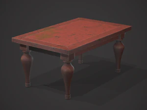 Old table 3D Model