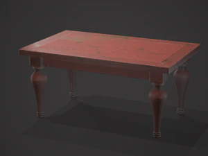 Old table 3D Model