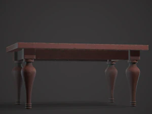 Old table 3D Model