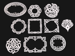 Celtic ornament Modèle 3D