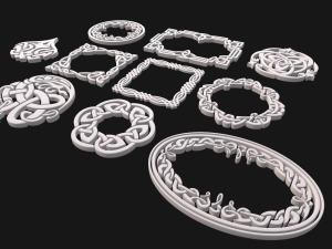 Celtic ornament 3D 模型