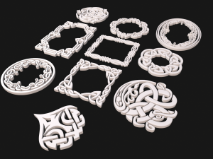 Celtic ornament 3D 模型