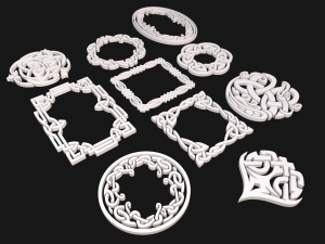 Celtic ornament 3D 模型