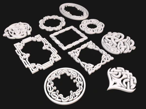 Celtic ornament 3D Model