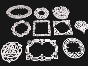 Celtic ornament 3D 模型