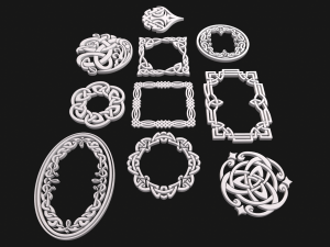 Celtic ornament 3D 模型