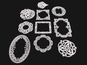 Celtic ornament 3D Model