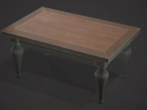 Old table 3D Model