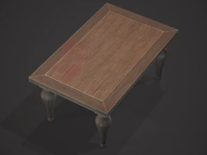 Old table 3D Model