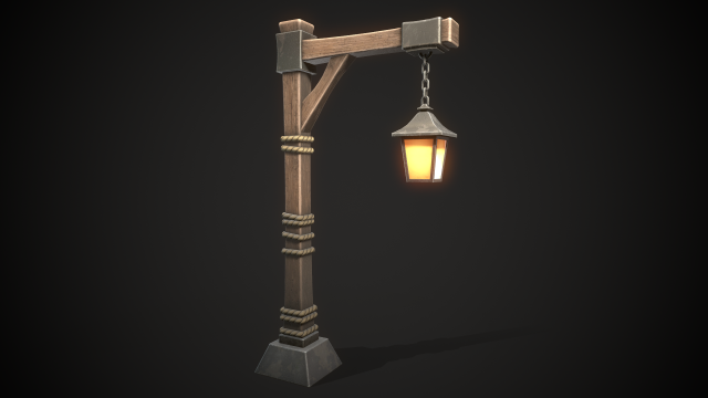 Streetlight Modello 3D .c4d .max .obj .3ds .fbx .stl .blend 