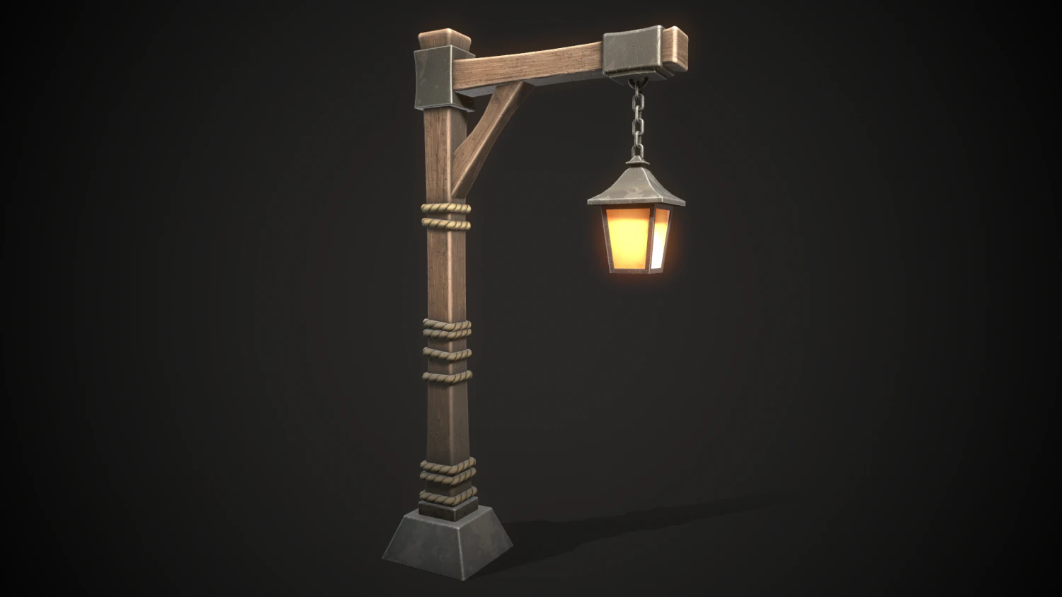Streetlight 3D Model .c4d .max .obj .3ds .fbx .stl .blend 