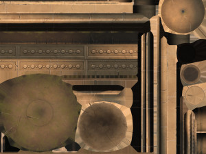 Stylized fountain Modelo 3D