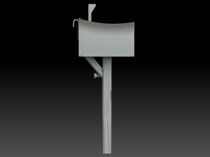Stylizedmailbox 3Dモデル