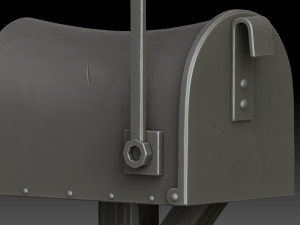 Stylizedmailbox 3Dモデル
