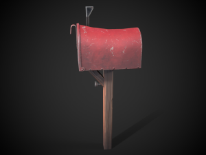 Stylized mailbox 3D 模型