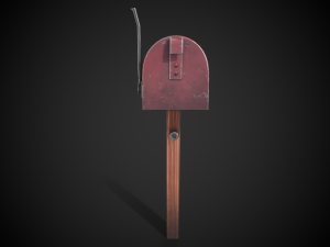 Stylized mailbox 3D 模型