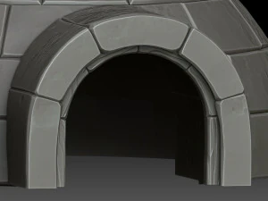 Stylized igloo 3D Model