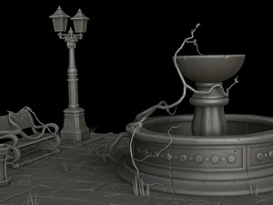 Stylizedpark 3D Model