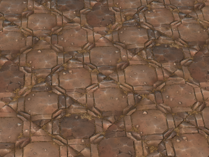 Stylized tile material CG Textures