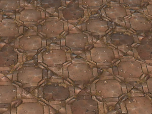 Stylized tile material CG Textures